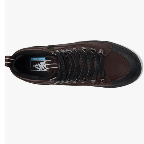 New Vans MTE SK8-Hi DR Waterproof Sneakers Chocolate/Black Shoes SIZE 10.5 - Picture 5 of 10